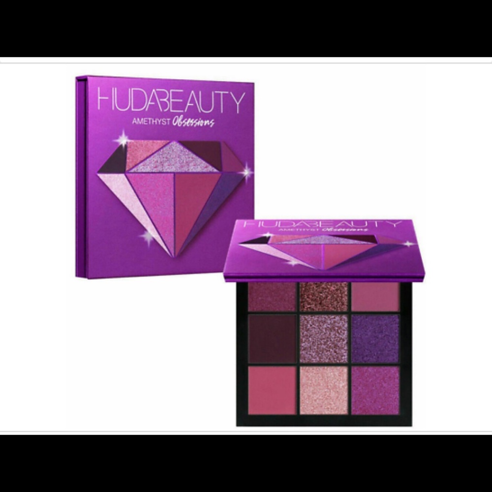 NWT Huda Beauty amethyst eyeshadow palette